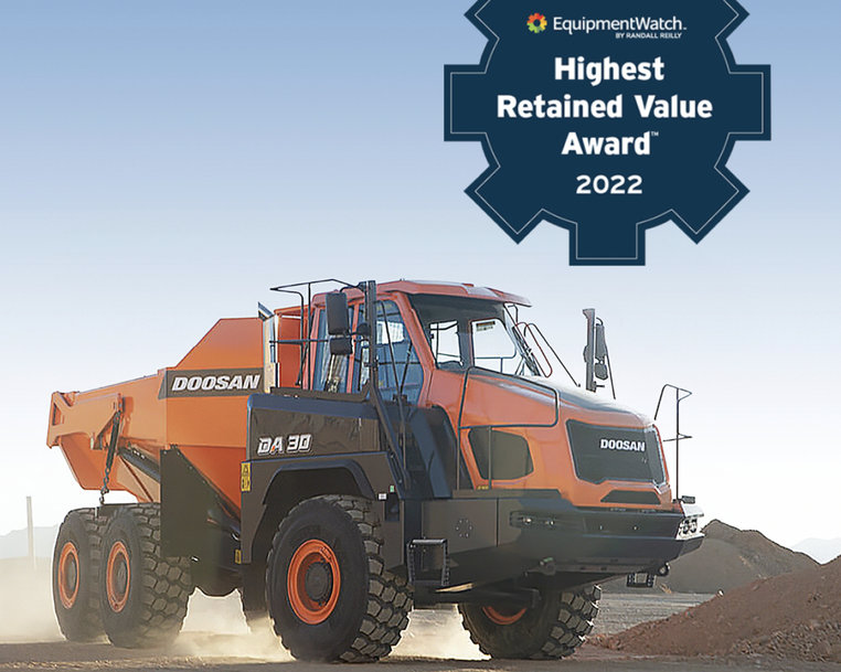 EL ADT DE DOOSAN GANA EL PREMIO HIGHEST RETAINED VALUE 2022